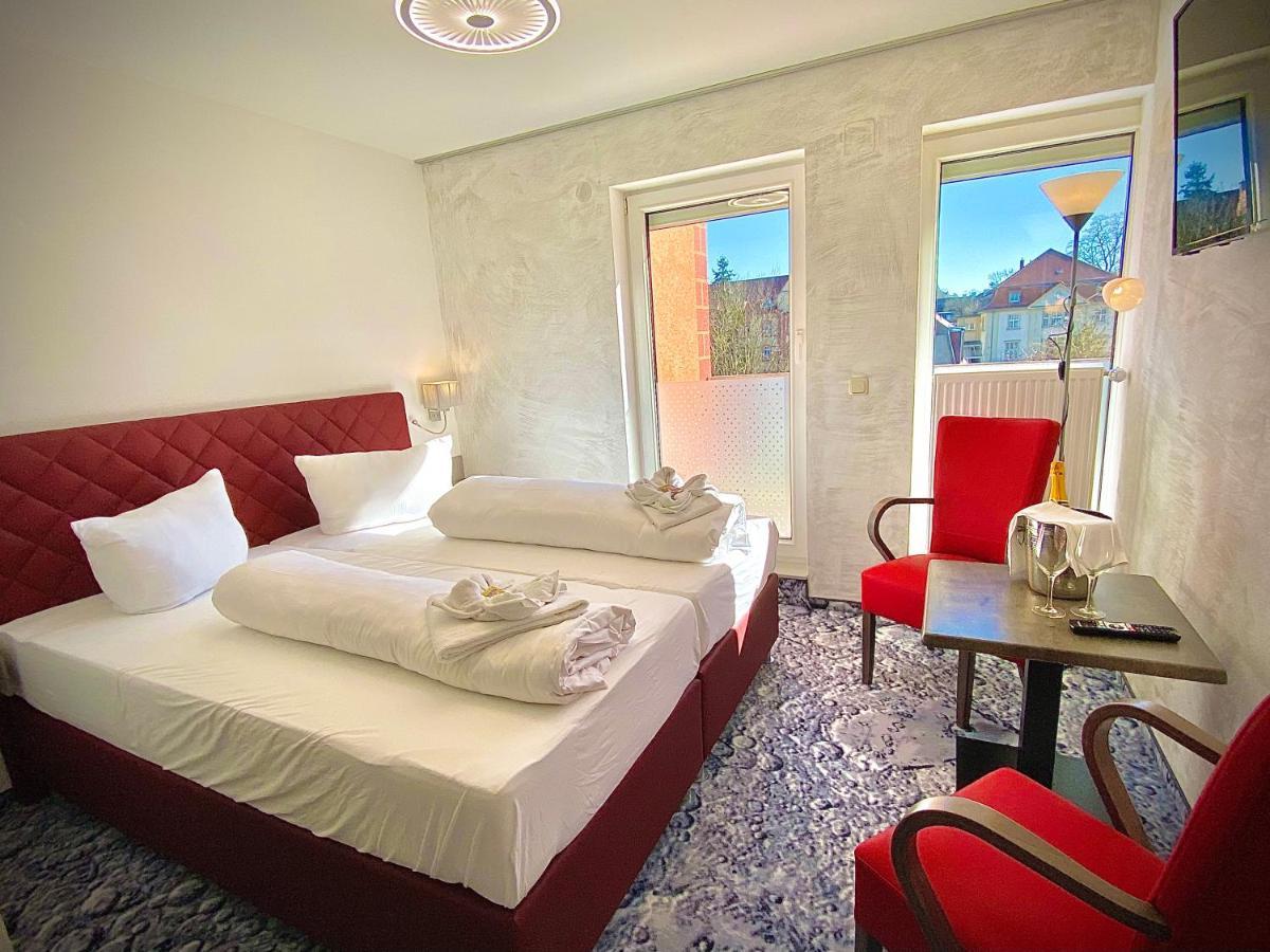 Meister Baer Hotel Wettiner Hof Glauchau Esterno foto